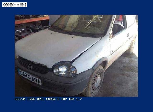 687731 faro opel corsa b top 100 1.7