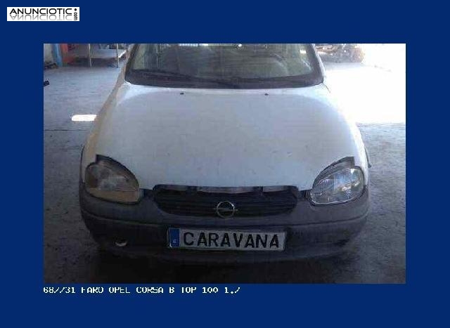 687731 faro opel corsa b top 100 1.7