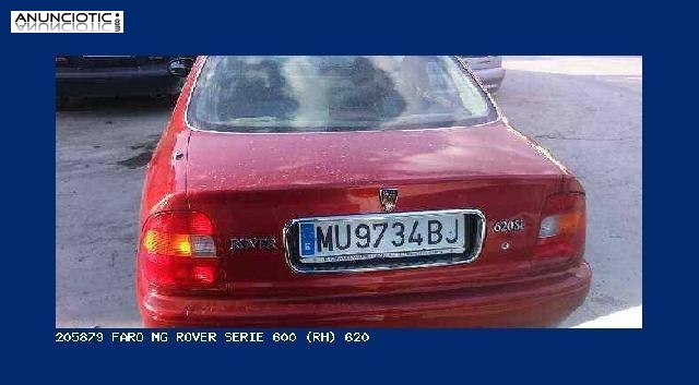 205879 faro mg rover serie 600 (rh) 620