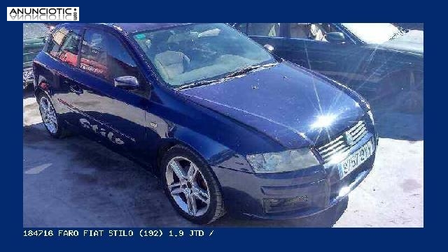 184716 faro fiat stilo (192) 1.9 jtd /