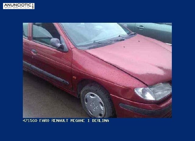 471560 faro renault megane i berlina