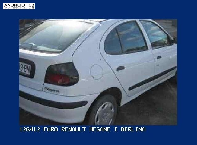 126412 faro renault megane i berlina