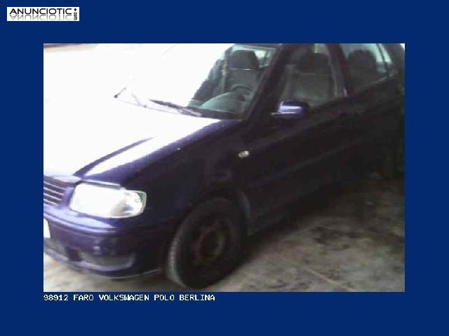 98912 faro volkswagen polo berlina