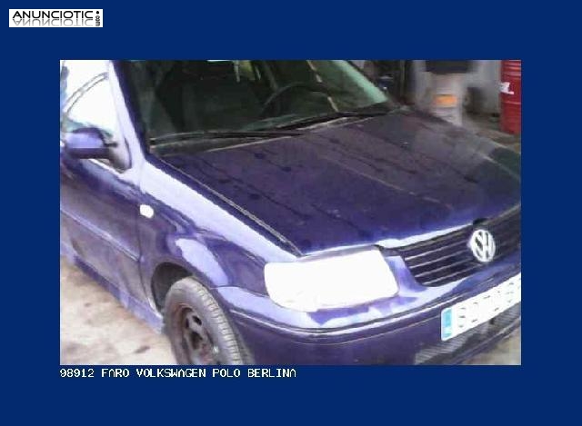 98912 faro volkswagen polo berlina