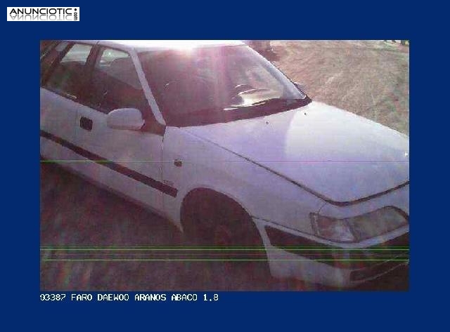 93387 faro daewoo aranos abaco 1.8