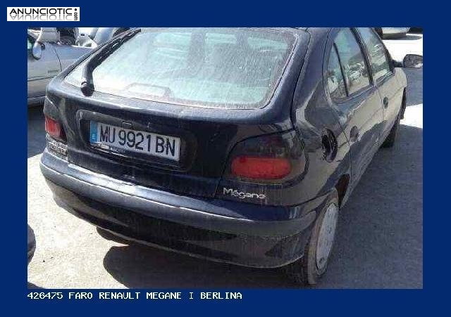 426475 faro renault megane i berlina