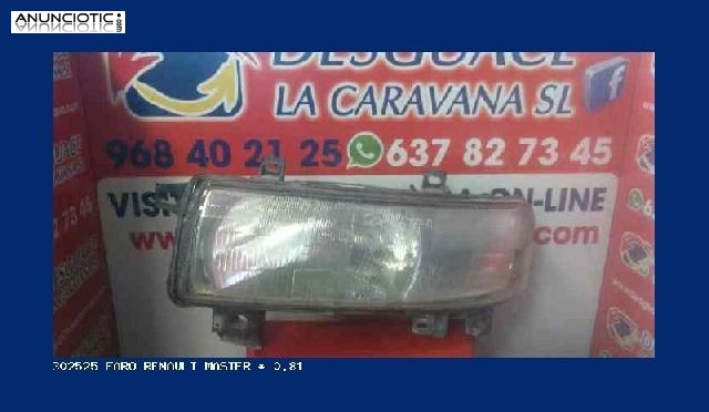 302525 faro renault master * 0.81