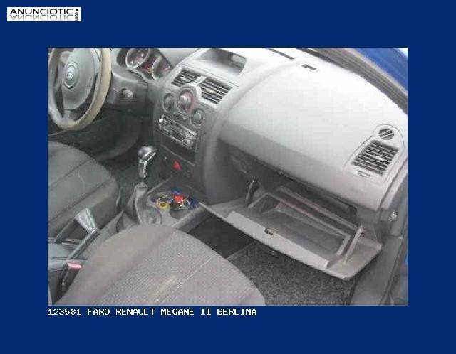 123581 faro renault megane ii berlina