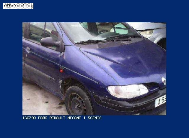 169799 faro renault megane i scenic