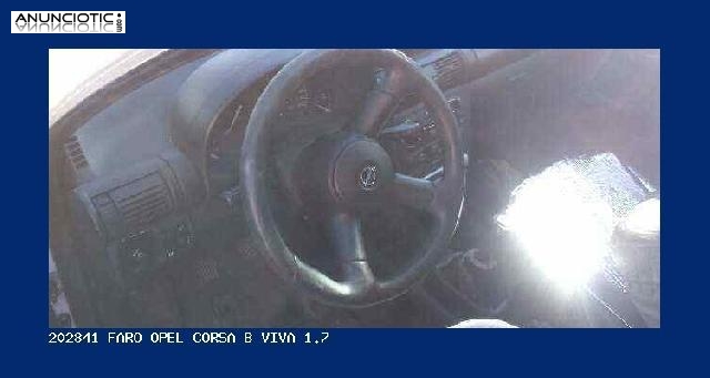 202841 faro opel corsa b viva 1.7