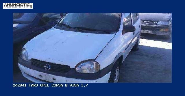 202841 faro opel corsa b viva 1.7