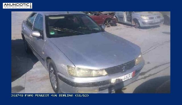 303749 faro peugeot 406 berlina (s1/s2)