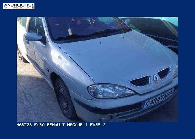 468728 faro renault megane i fase 2