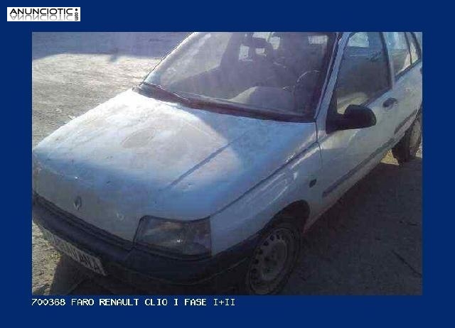 700368 faro renault clio i fase i+ii