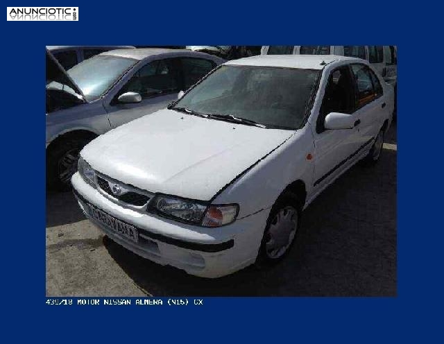 439718 motor nissan almera (n15) gx