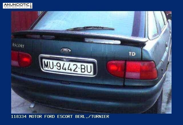 118334 motor ford escort berl./turnier