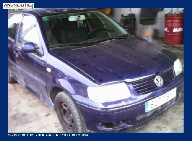 98952 motor volkswagen polo berlina