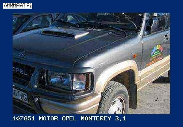 107851 motor opel monterey 3.1