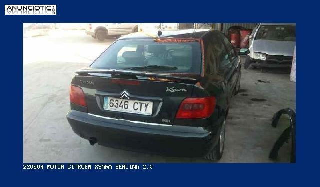 220904 motor citroen xsara berlina 2.0