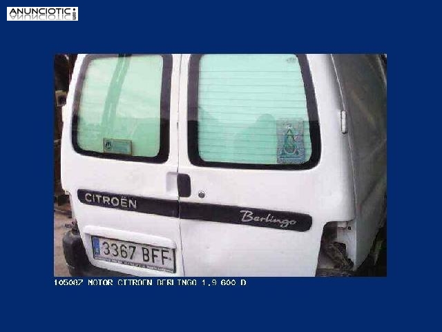 105087 motor citroen berlingo 1.9 600 d