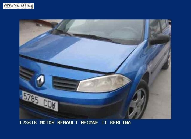 123616 motor renault megane ii berlina