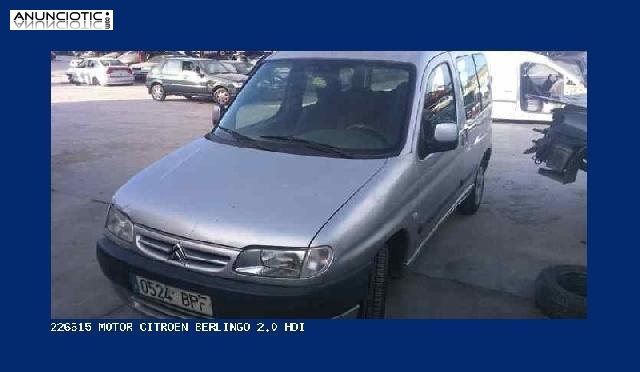 226615 motor citroen berlingo 2.0 hdi