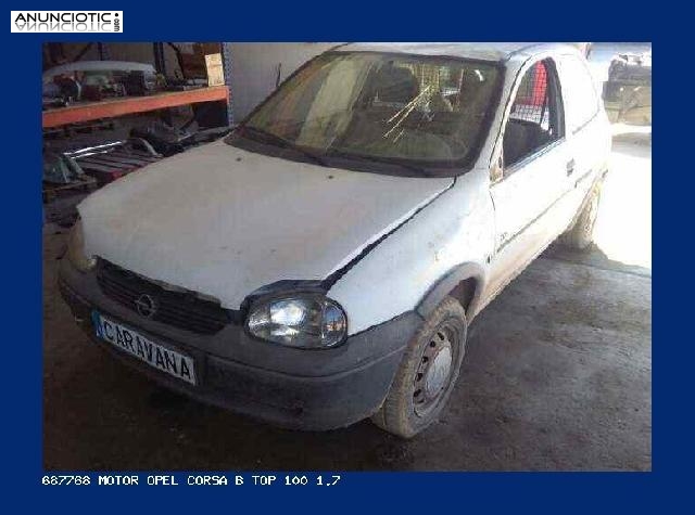 687768 motor opel corsa b top 100 1.7