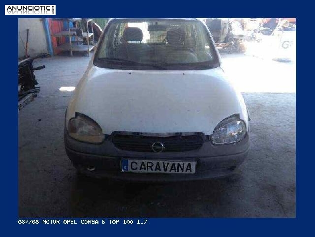 687768 motor opel corsa b top 100 1.7