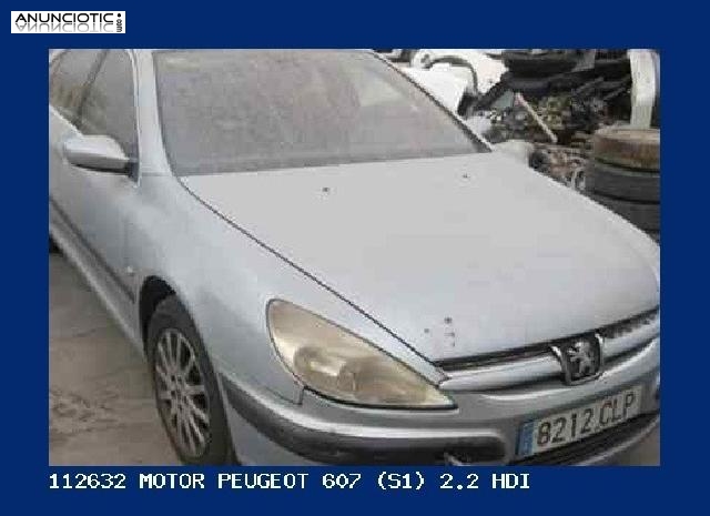 112632 motor peugeot 607 (s1) 2.2 hdi