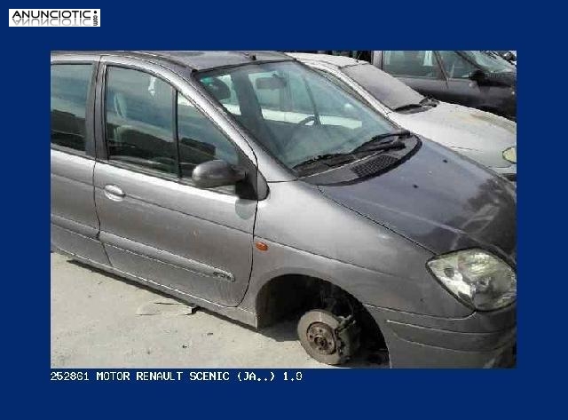 252861 motor renault scenic (ja..) 1.9