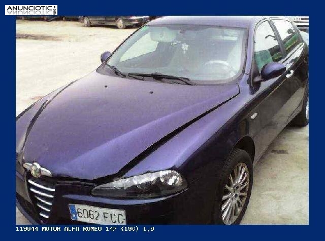 119944 motor alfa romeo 147 (190) 1.9