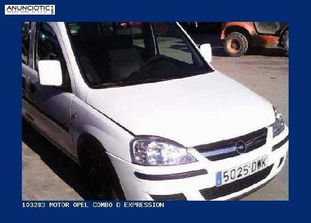 103283 motor opel combo d expression