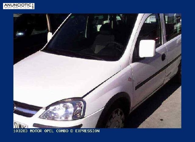 103283 motor opel combo d expression