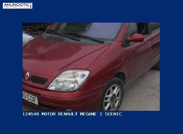 124548 motor renault megane i scenic