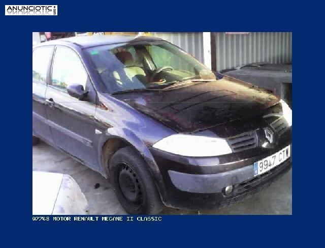 97768 motor renault megane ii classic