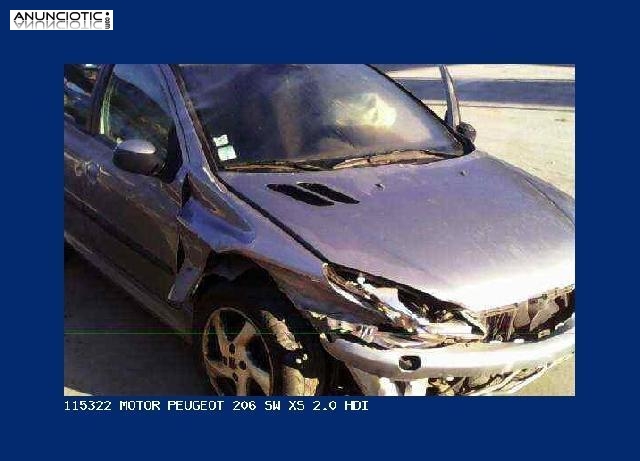 115322 motor peugeot 206 sw xs 2.0 hdi