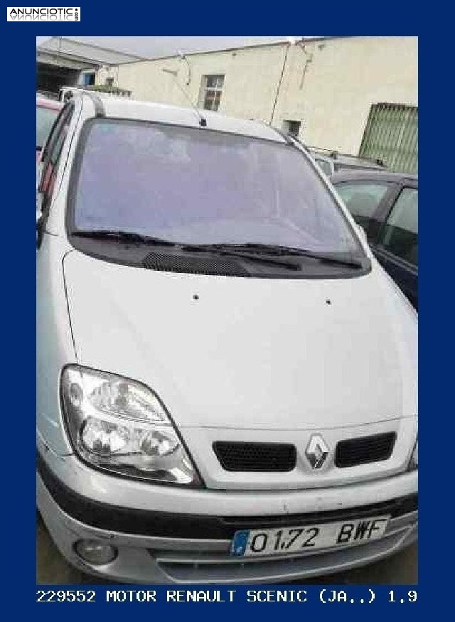 229552 motor renault scenic (ja..) 1.9