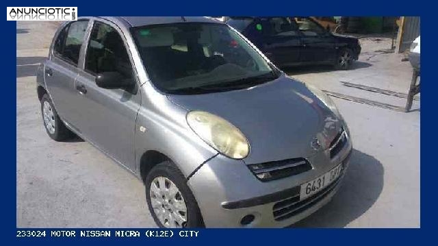 233024 motor nissan micra (k12e) city