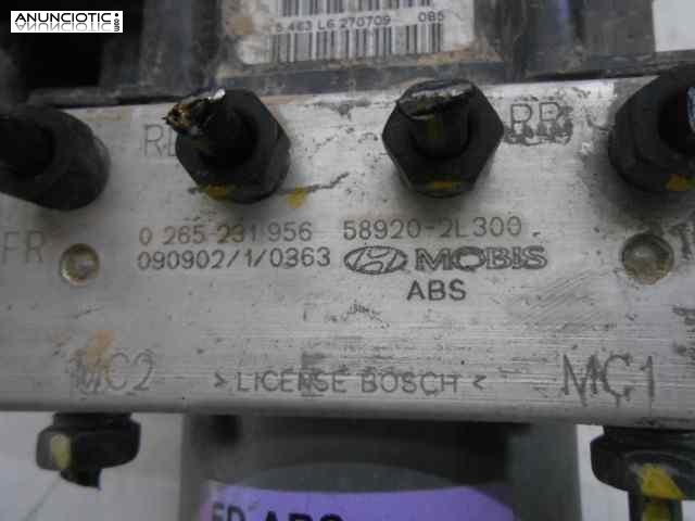 Abs 3333317 0265231956 hyundai i30 g4fa