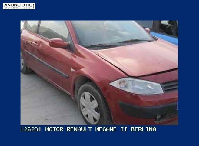 126231 motor renault megane ii berlina