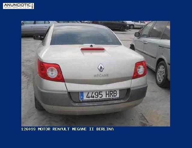 126019 motor renault megane ii berlina