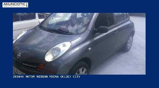 283440 motor nissan micra (k12e) city