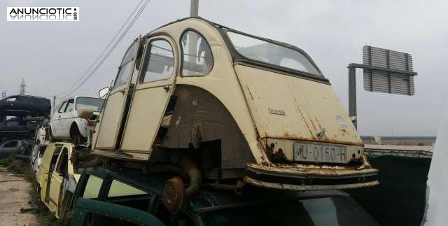 Despiece citroen 2 cv