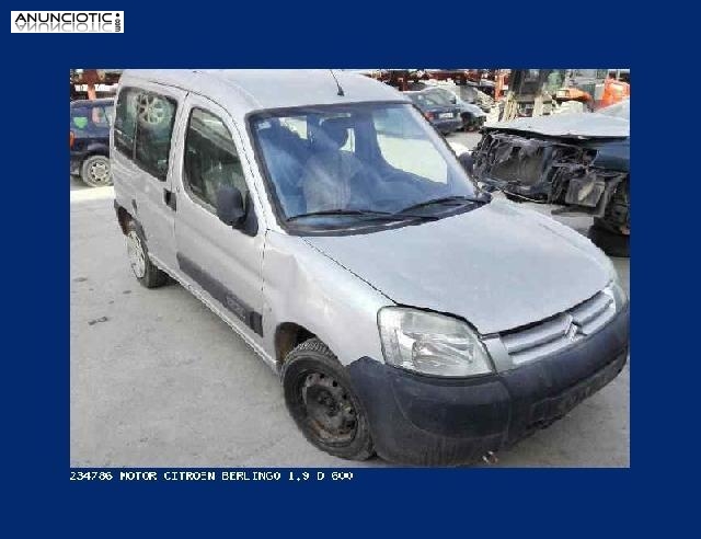 234786 motor citroen berlingo 1.9 d 600