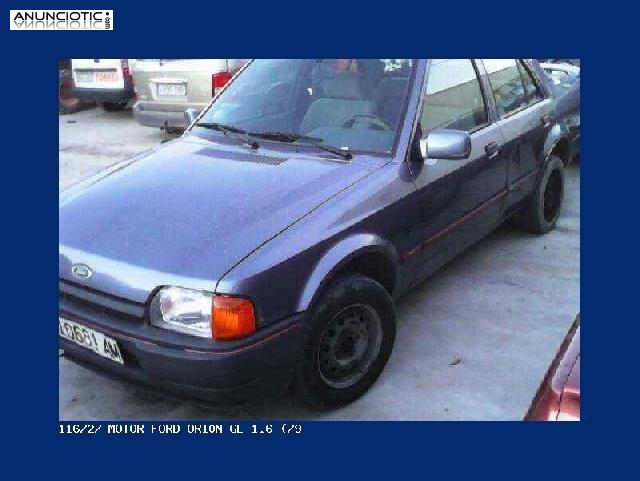 116727 motor ford orion gl 1.6 (79