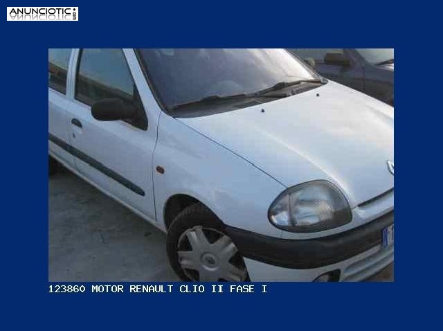 123860 motor renault clio ii fase i