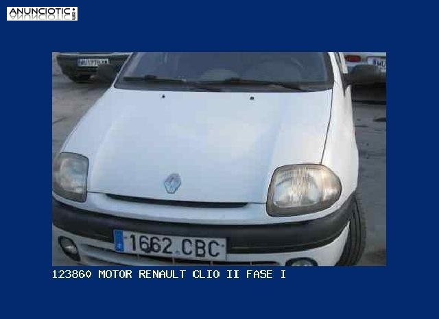 123860 motor renault clio ii fase i