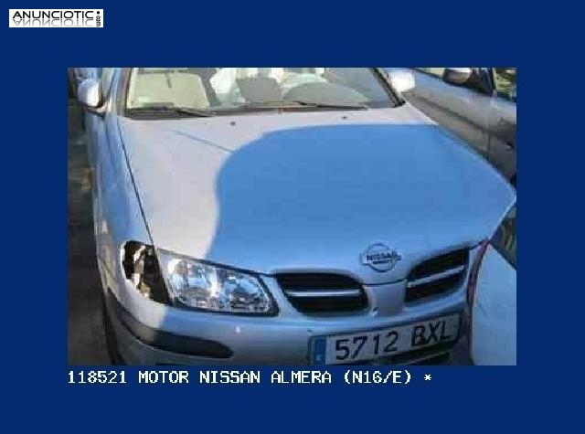 118521 motor nissan almera (n16/e) *