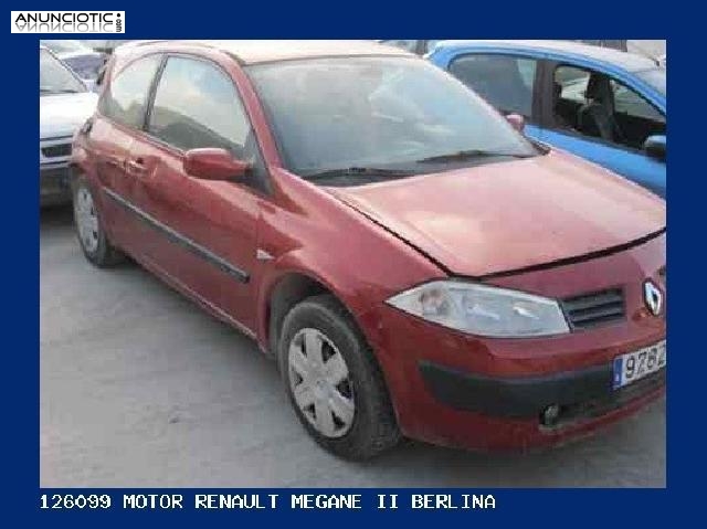 126099 motor renault megane ii berlina