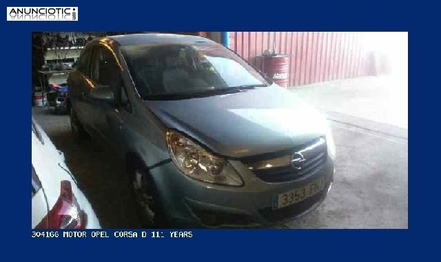 304166 motor opel corsa d 111 years